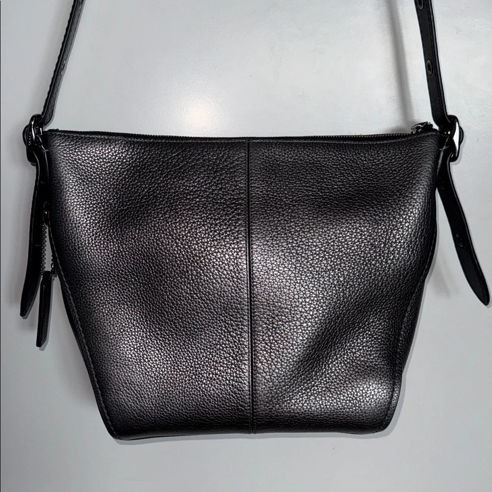 COACH Metallic Leather Dufflette Crossbody - No F1892-34187 - Picture 8 of 16